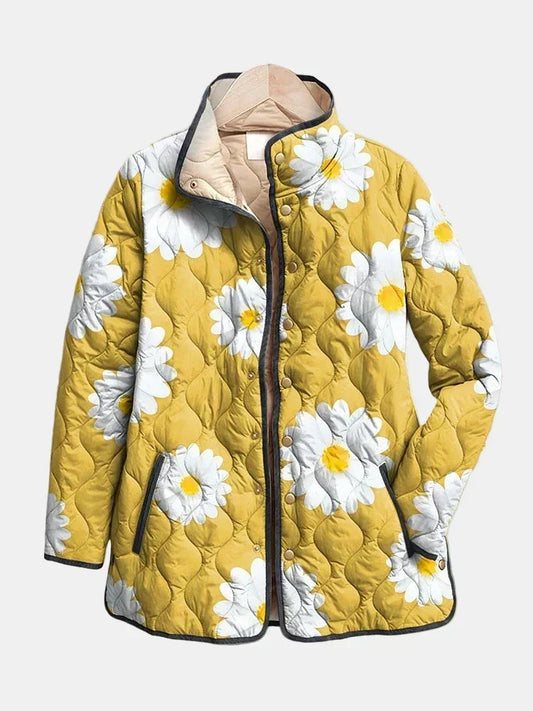 Rocío | Chaqueta acolchada con margaritas