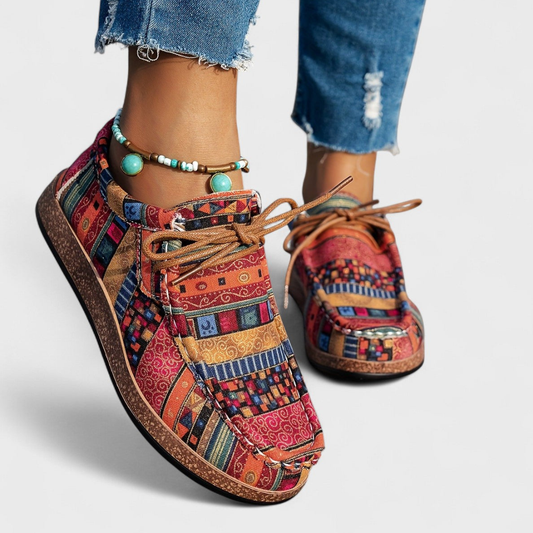 Rebeca | Zapatillas cómodas de estampado floral