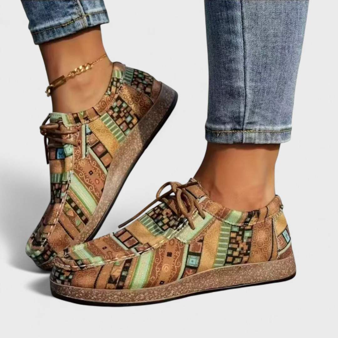Rebeca | Zapatillas cómodas de estampado floral