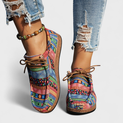 Rebeca | Zapatillas cómodas de estampado floral