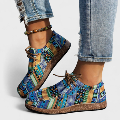 Rebeca | Zapatillas cómodas de estampado floral