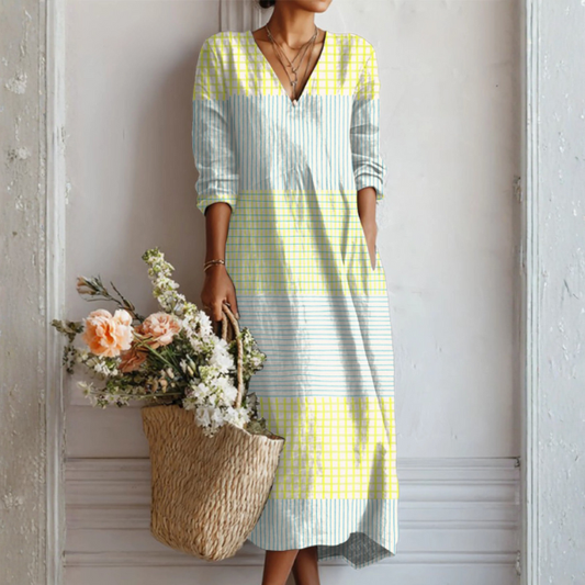 Olivia | Vestido de Lino Elegancia Natural
