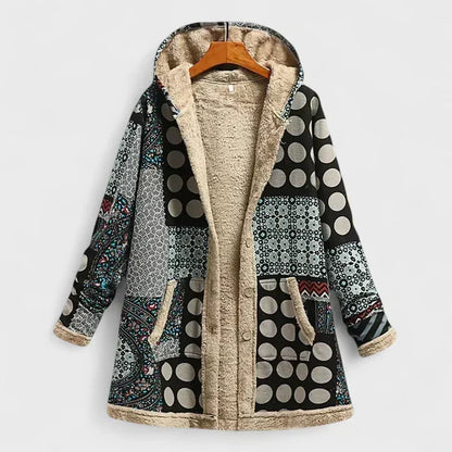 Lucía | Parka vintage estampada