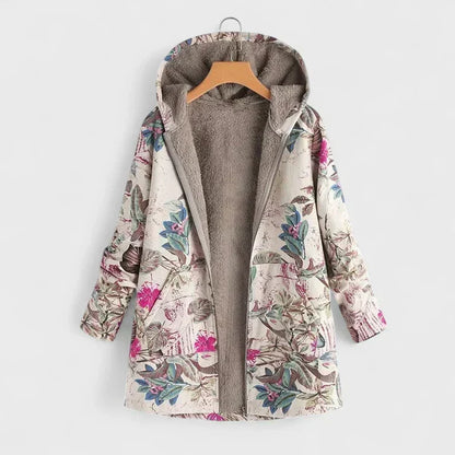 Lucía | Parka vintage estampada