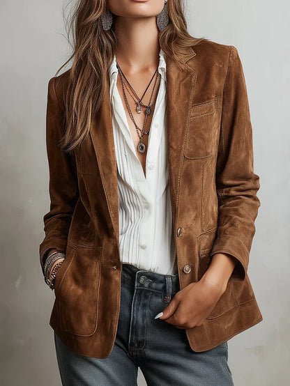 Blazer vintage marrón Cristina