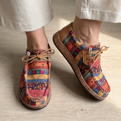 Rebeca | Zapatillas cómodas de estampado floral