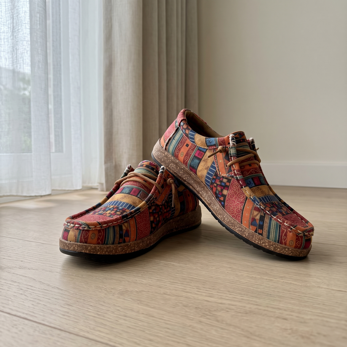 Rebeca | Zapatillas cómodas de estampado floral