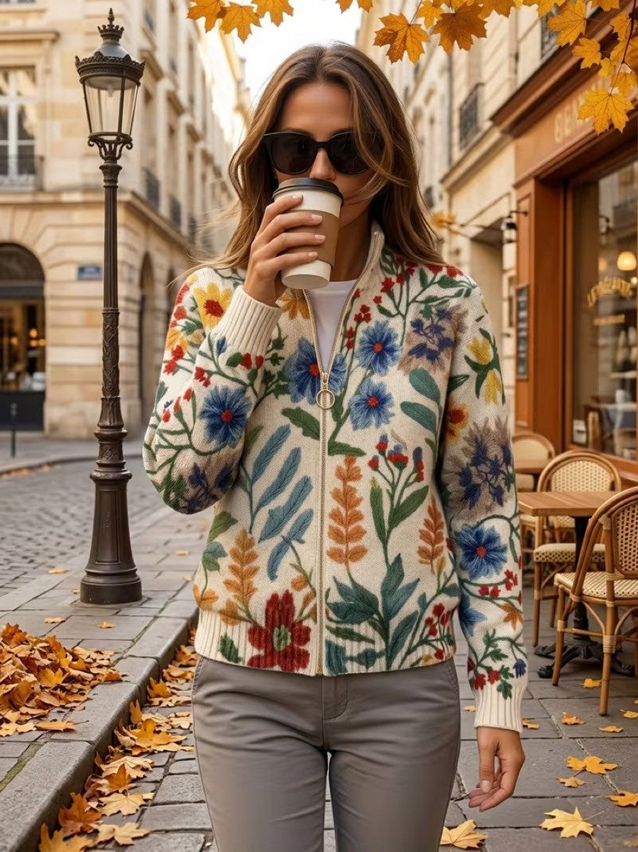 Teresa | Chaqueta de Punto Jardín Botánico