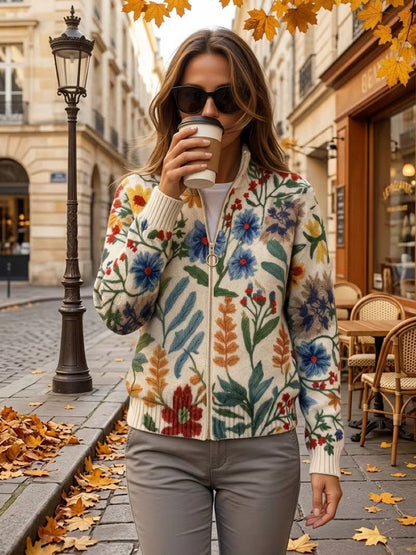 Teresa | Chaqueta de Punto Jardín Botánico